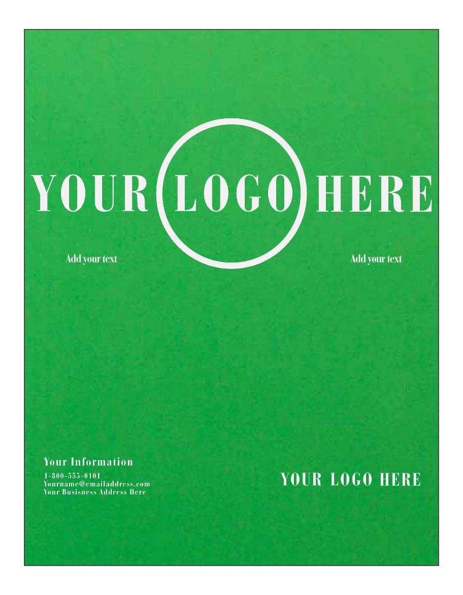 Holiday Green 65lb 8 1/2 x 11 Cardstock