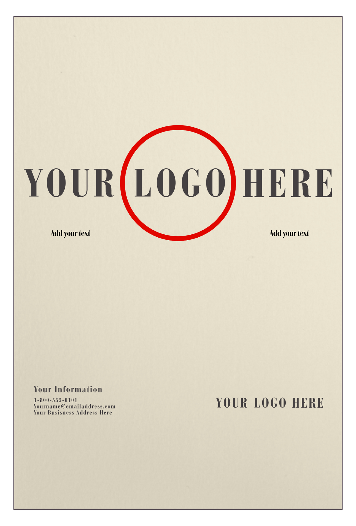 Natural White Recycled 80lb 12 x 18 Cardstock