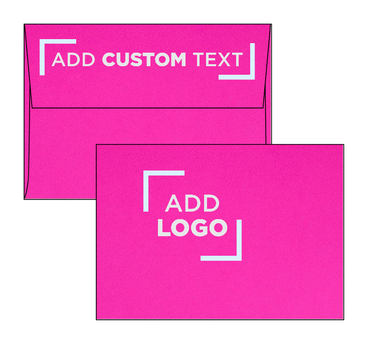 Fuchsia Pink Magenta 24lb A1 Invitation Envelopes (3 5/8 x 5 1/8)