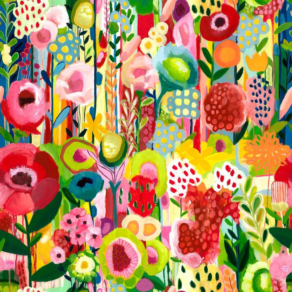 Floral Collage Bulk Wrapping Paper (1666 Sq Ft)
