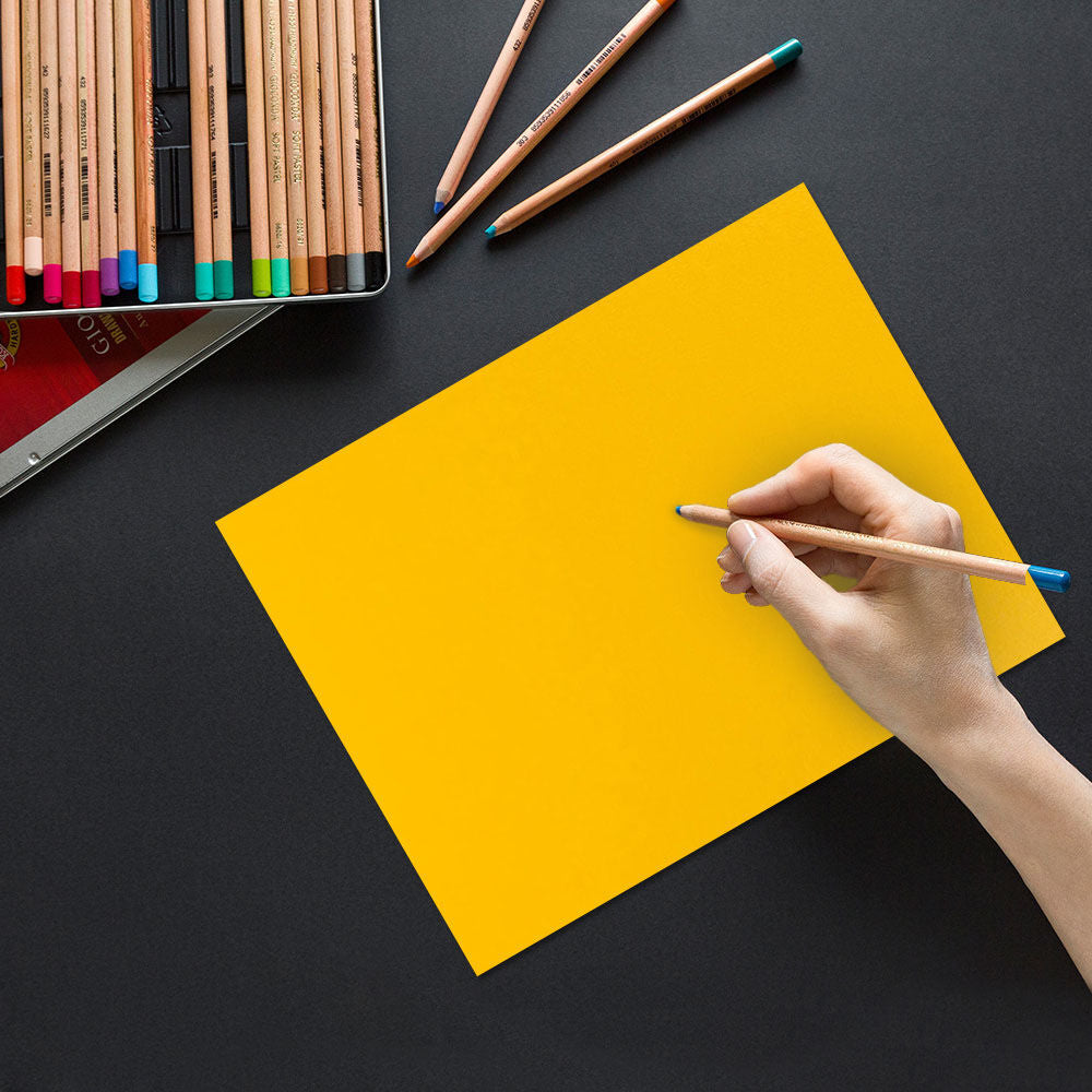 Sunflower Yellow 100lb 8 1/2 x 11 Cardstock