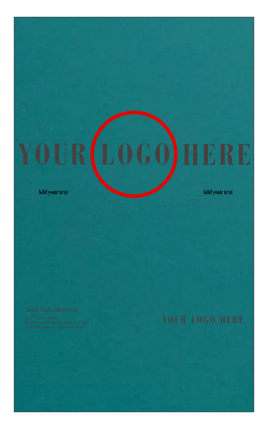 Teal 100lb 8 1/2 x 14 Cardstock