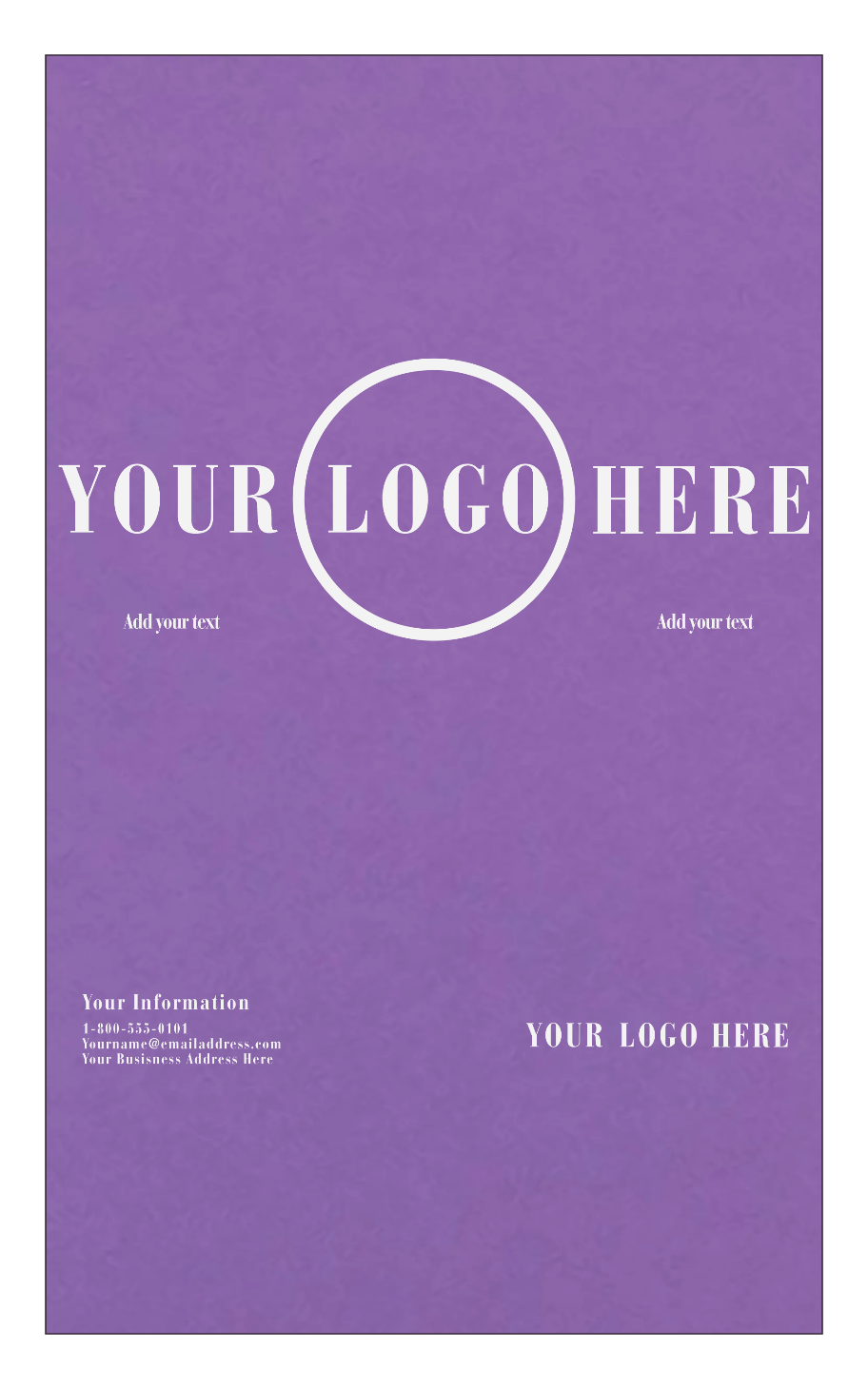 Violet Purple 65lb 8 1/2 x 14 Cardstock
