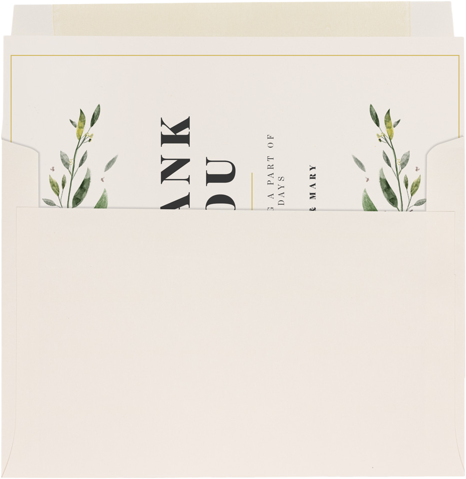 Ivory 80lb A7 Blank Note Cards (5 1/8 x 7)