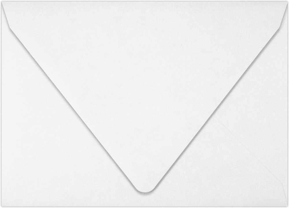 White 28lb A1 Contour Flap Envelopes (3 5/8 x 5 1/8)