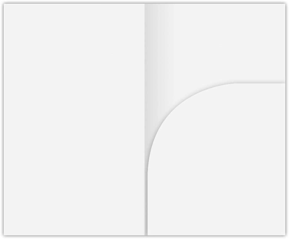 White Semi-Gloss 14pt C1S 2 3/4 x 4 1/2 One Curved Pocket Key Card Holders with 3 Inch Pocket