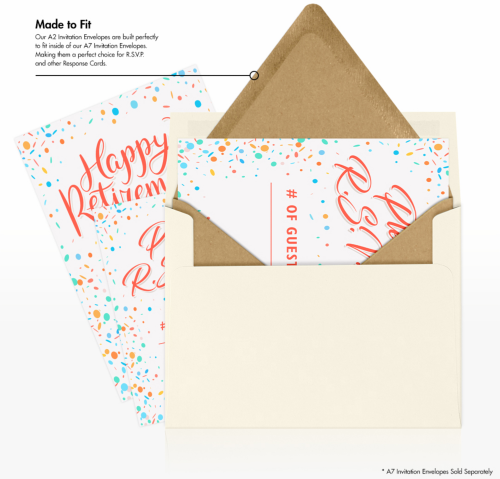 Grocery Bag 28lb A2 Contour Flap Envelopes (4 3/8 x 5 3/4)