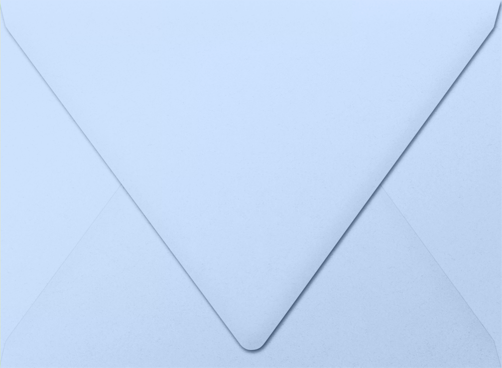 Baby Blue 32lb A7 Contour Flap Envelopes (5 1/4 x 7 1/4)