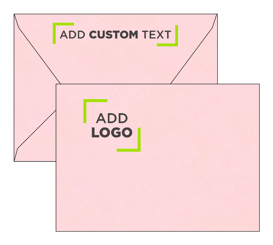 Baby Candy Pink 32lb A7 Contour Flap Envelopes (5 1/4 x 7 1/4)