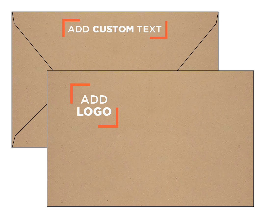 Grocery Bag 28lb A9 Contour Flap Envelopes (5 3/4 x 8 3/4)