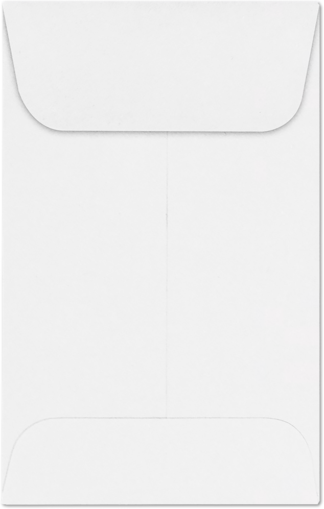 Premium White 32lb #1 Coin Envelopes (2 1/4 x 3 1/2)