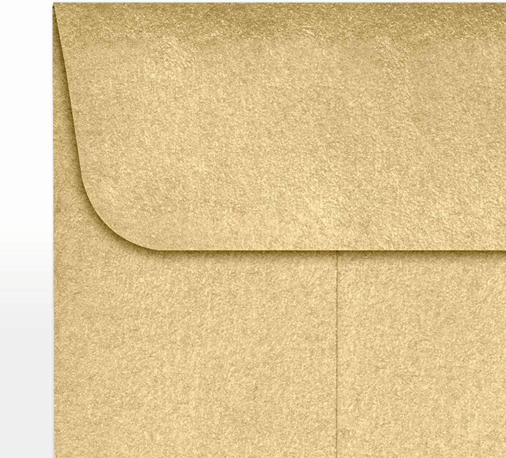 Light Gold Blonde Metallic 32lb #1 Coin Envelopes (2 1/4 x 3 1/2)