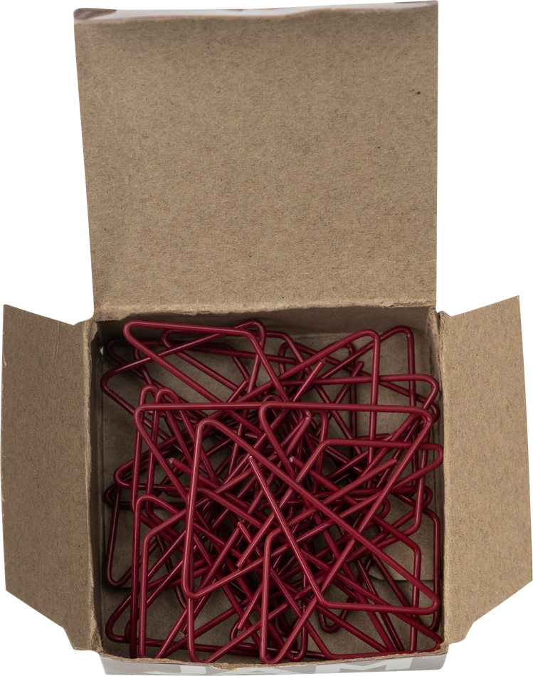 Butterfly Clips - 15 Pack - Burgundy