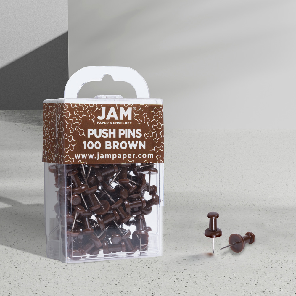 Chocolate Pushpins - 100 Pack