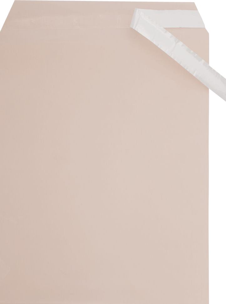Peach 1.6mil 8 15/16 x 11 1/4 Cello Envelopes with Peel & Seal