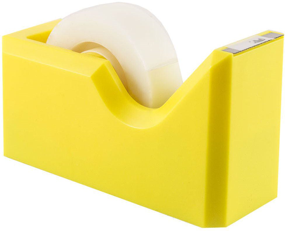 Yellow Tape Dispenser Set (3 Pack)
