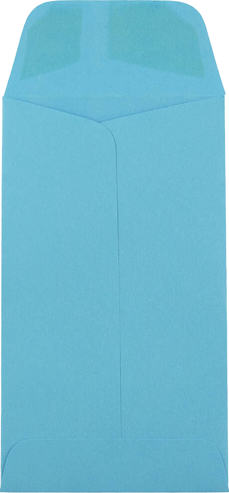 Pool Blue 32lb #5 1/2 Coin Envelopes (3 1/8 x 5 1/2)