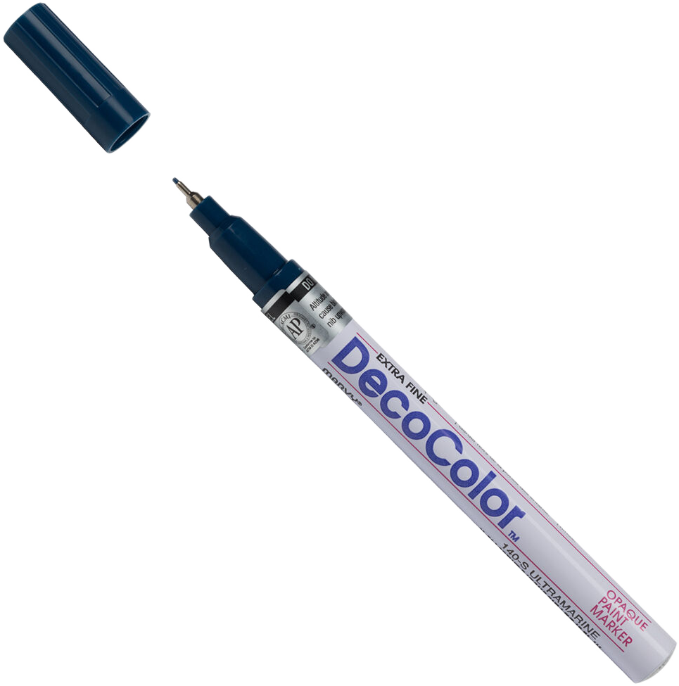 Ultramarine Opaque Extra Fine Line Paint Marker