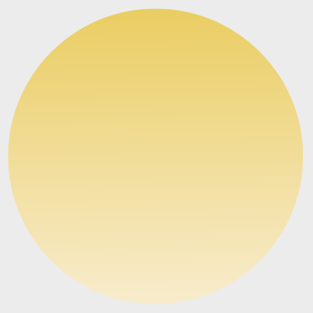 Light Gold 1 Inch Roll of Circular Round Outdoor Labels - Weather Resistant