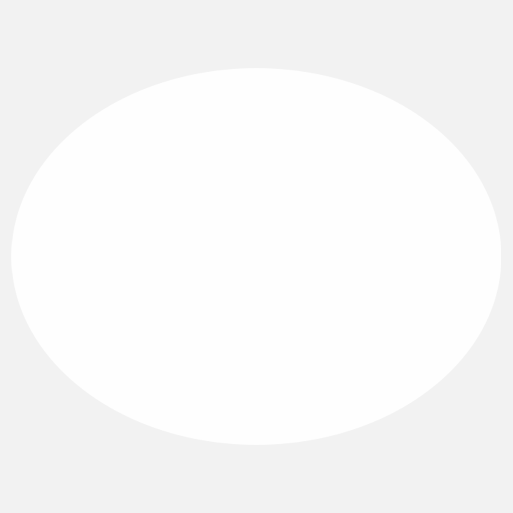 White 2 x 3 Inch Roll of Oval Outdoor Weather Labels - Resistant with Easy Peel