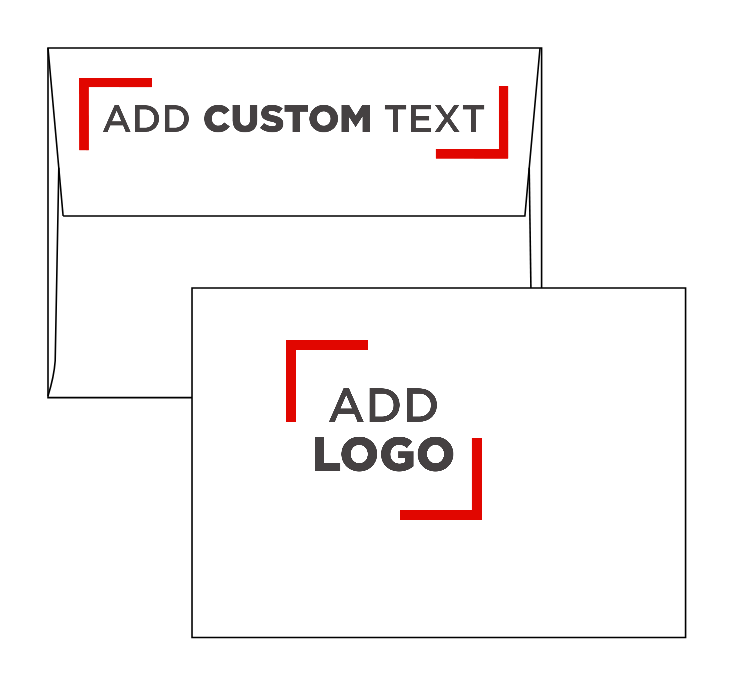 White 100% Cotton 32lb A1 Invitation Envelopes (3 5/8 x 5 1/8) with Peel & Seal