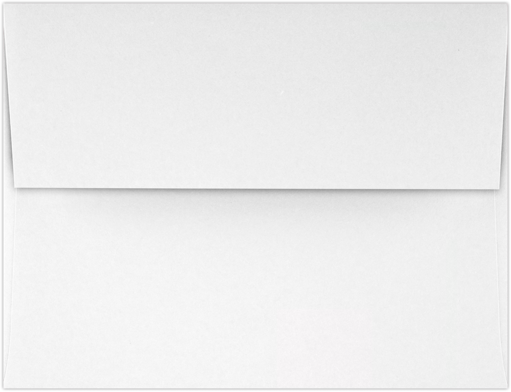 Solar White Linen 28lb Neenah A2 Invitation Premium Envelopes (4 3/8 x 5 3/4)