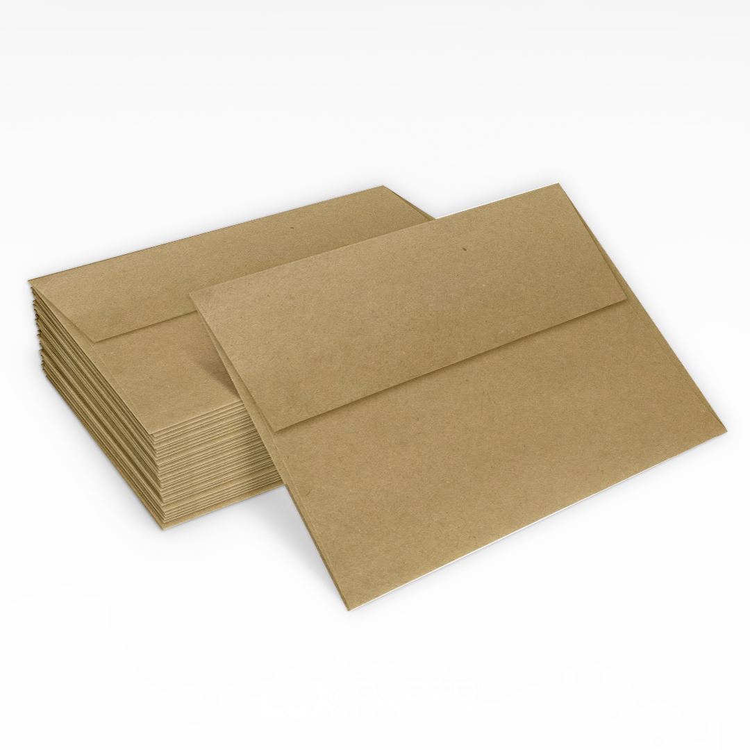 Grocery Bag 28lb A2 Invitation Envelopes (4 3/8 x 5 3/4) with Peel & Seal