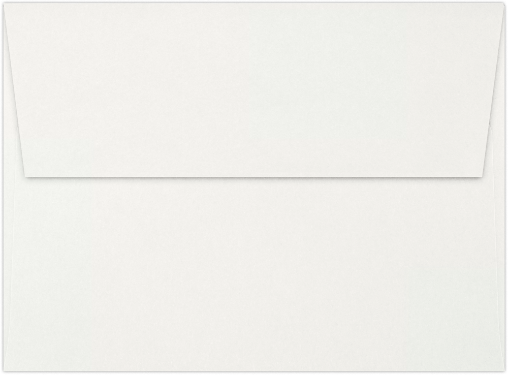 White 24lb A7 Invitation Envelopes (5 1/4 x 7 1/4) with Peel & Seal
