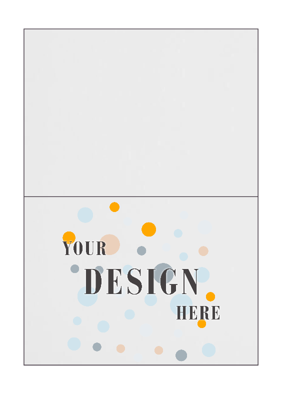 White 120lb A1 Foldover Cards (3 1/2 x 4 7/8)