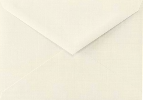 Natural Linen 32lb 5 1/2 BAR V Flap Envelopes (4 3/8 x 5 3/4)