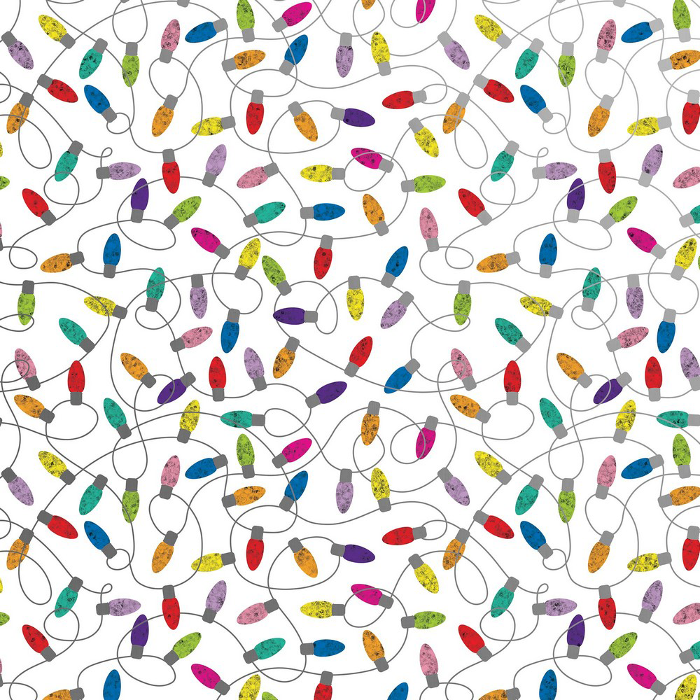 Christmas Lights 30" x 833' Bulk Wrapping Paper (2082.5 Sq Ft)