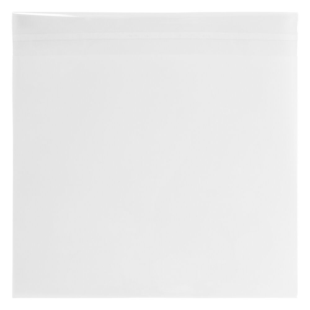 Clear 1.6mil 6 1/4 x 6 1/4 Square Envelopes with Peel & Seal