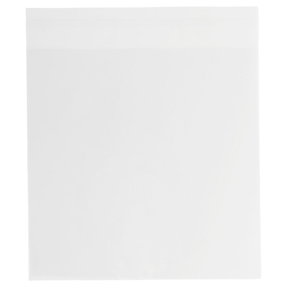Clear 1.6mil 7 3/4 x 7 3/4 Cello Envelopes with Peel & Seal
