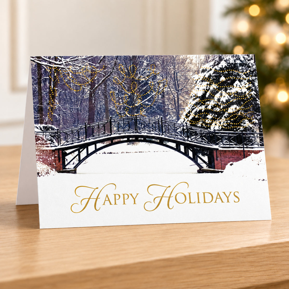 7 x 5 Foldover Card Set 80lb - Winter Beauty