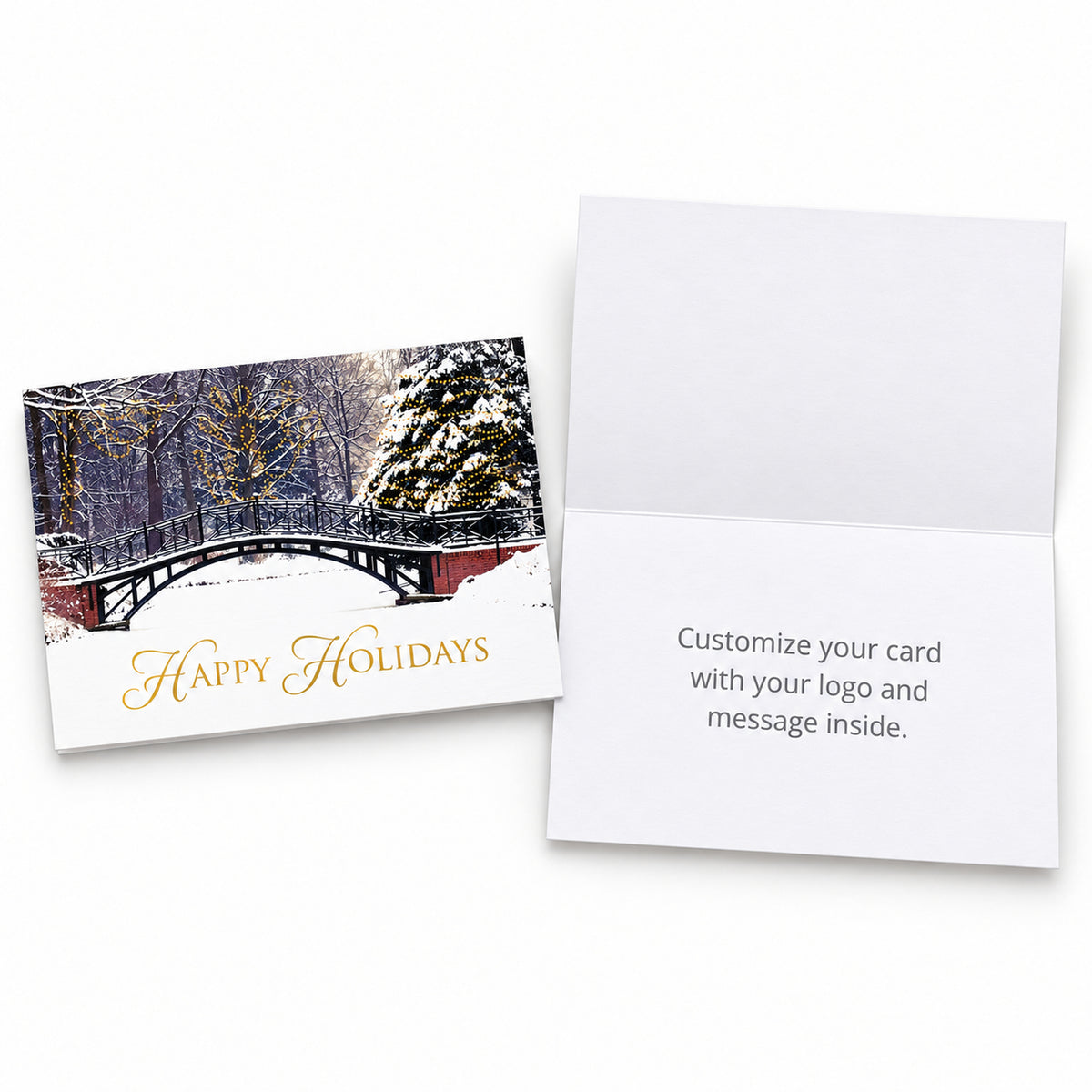 7 x 5 Foldover Card Set 80lb - Winter Beauty