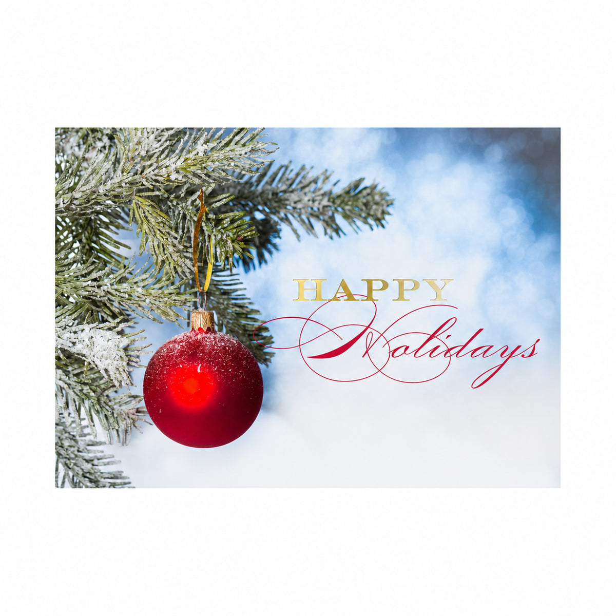 7 x 5 Foldover Card Set 80lb - Scarlet Standout