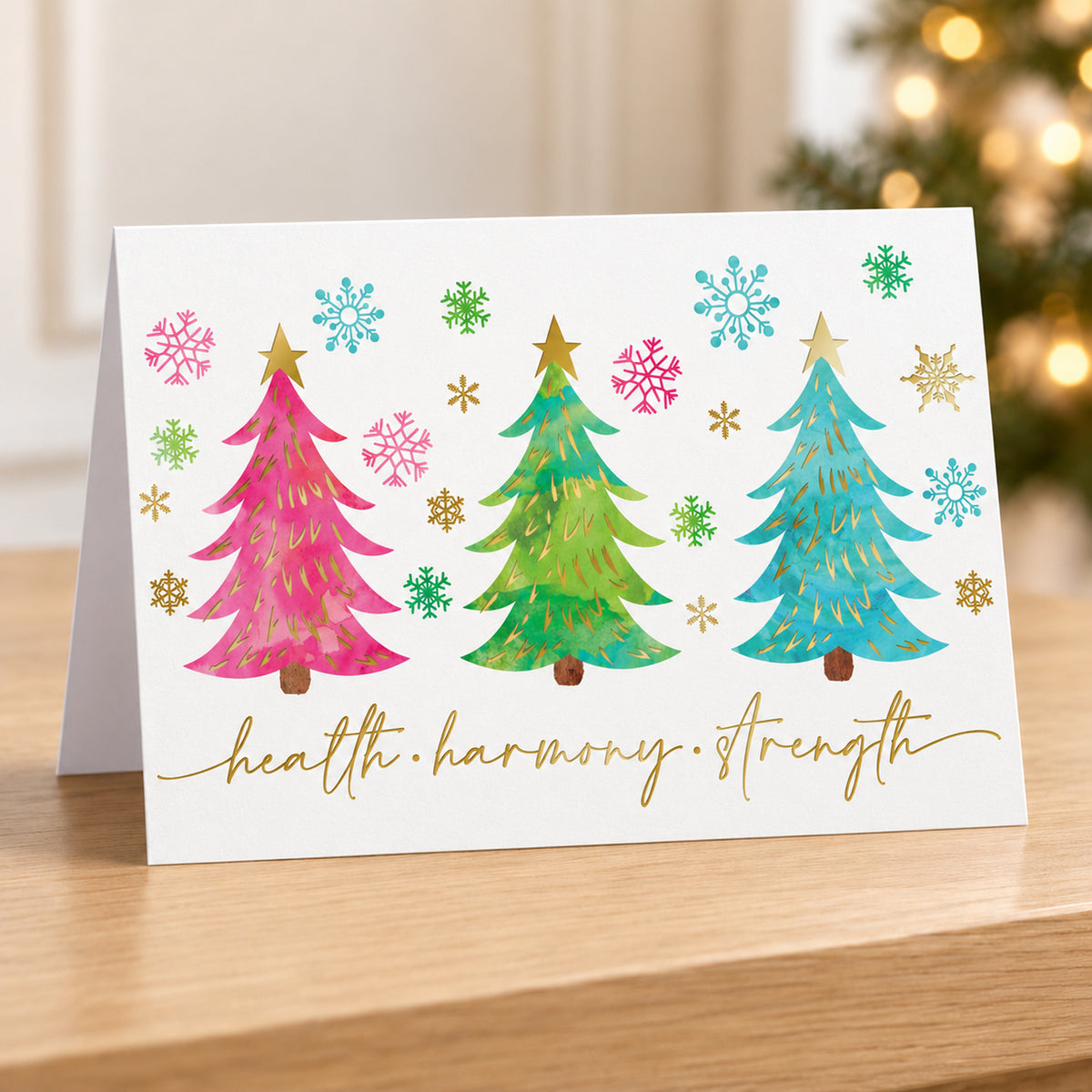7 x 5 Foldover Card Set 80lb - Colorful Greetings