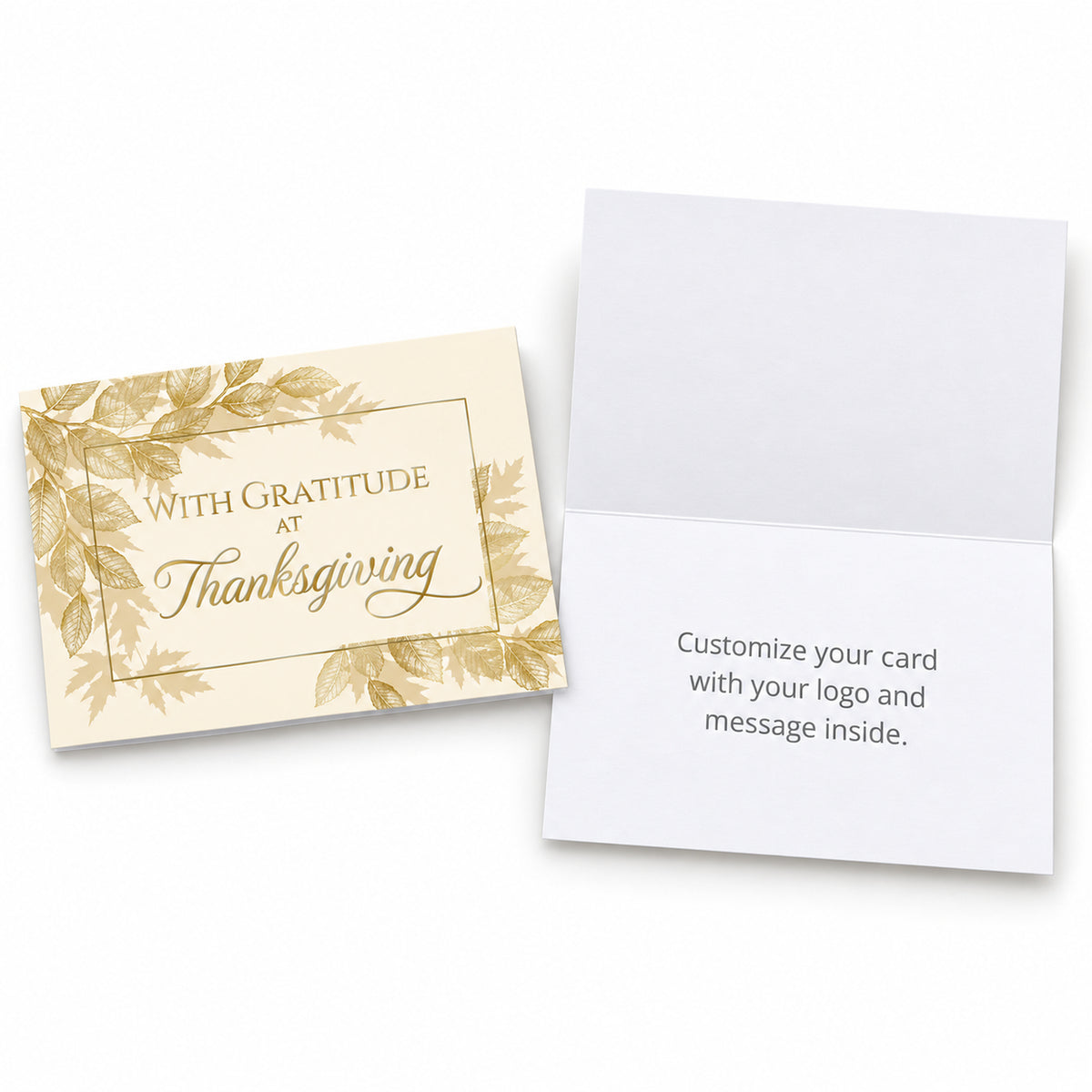 7 x 5 Foldover Card Set 80lb - Autumn Gratitude