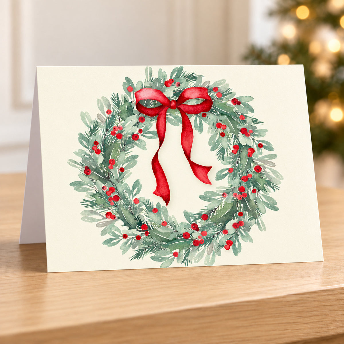 7 x 5 Foldover Card Set 80lb - Holiday Simplicity
