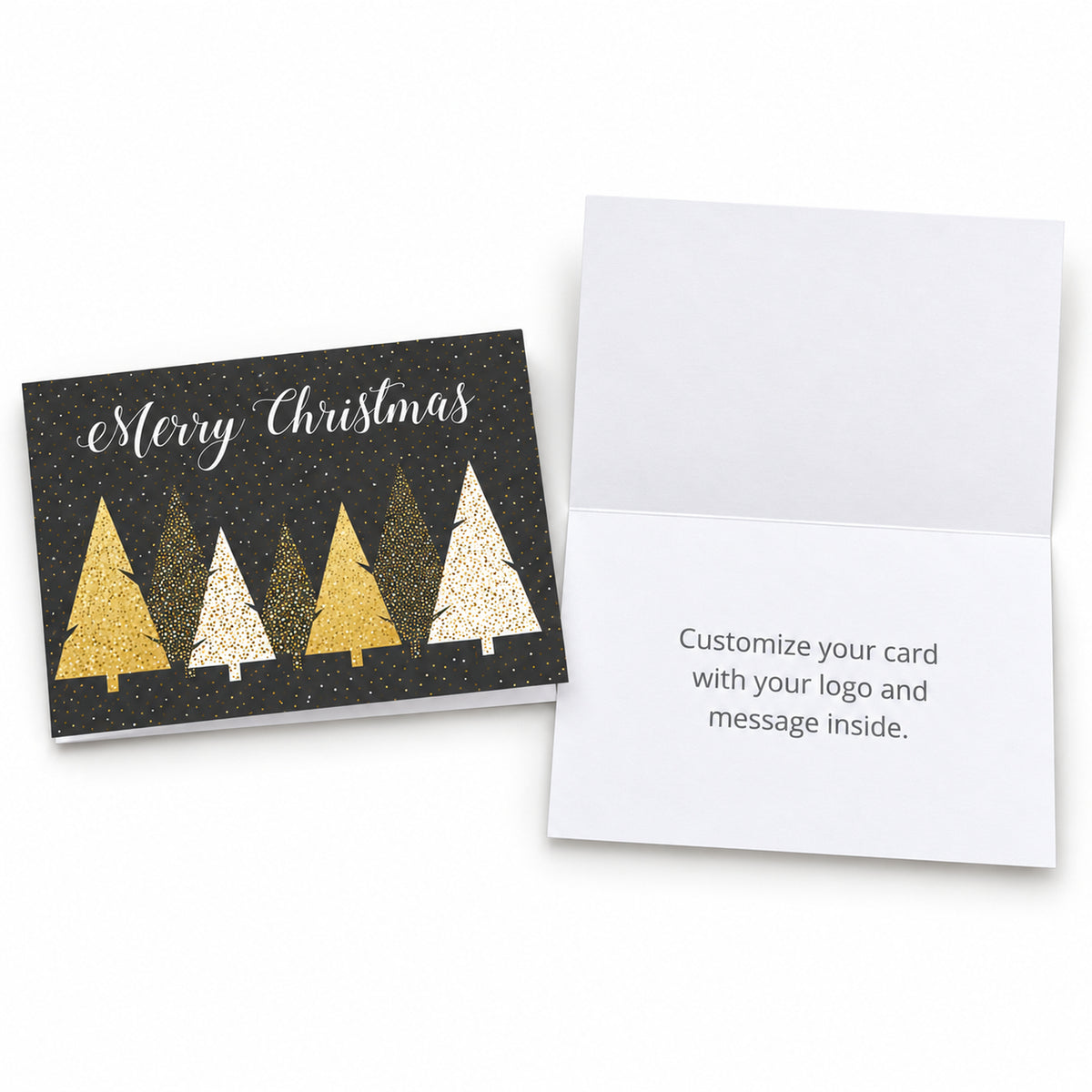 7 x 5 Foldover Card Set 80lb - Merry Christmas Simplicity