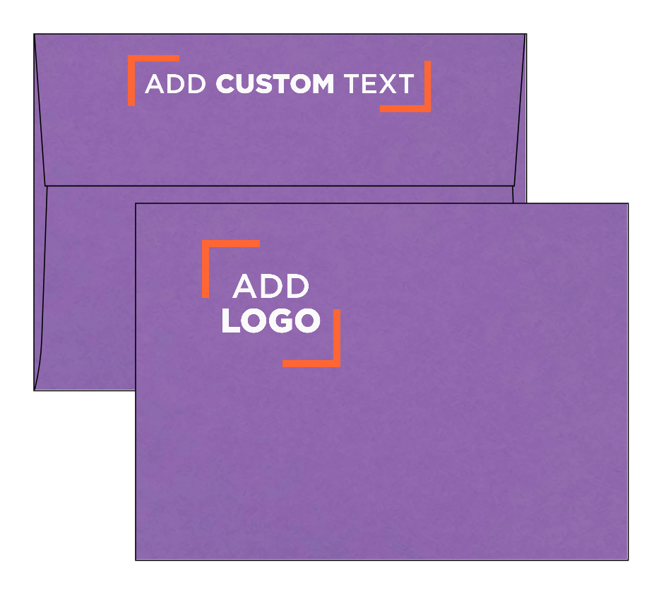 Violet Purple 28lb A7 Invitation Envelopes (5 1/4 x 7 1/4)