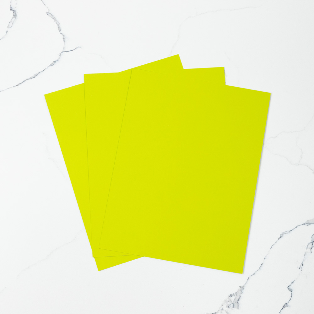 Wasabi Lime Green 100lb 8 1/2 x 11 Cardstock