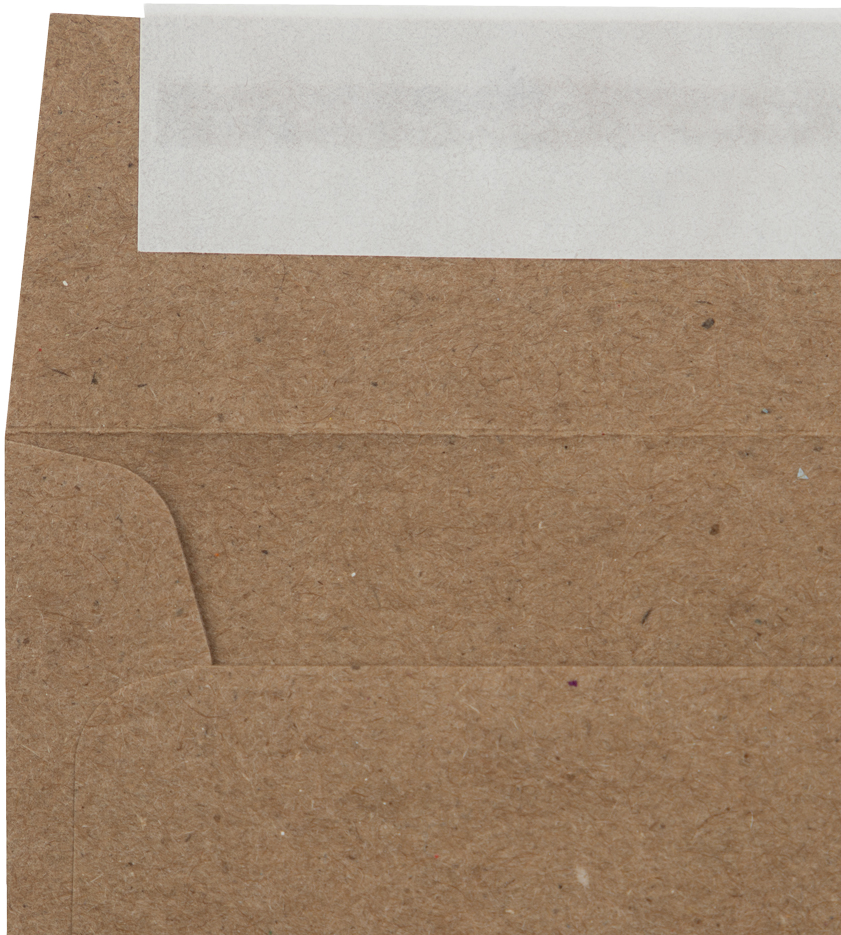 Grocery Bag 28lb 3 1/4 x 3 1/4 Square Envelopes with Peel & Seal