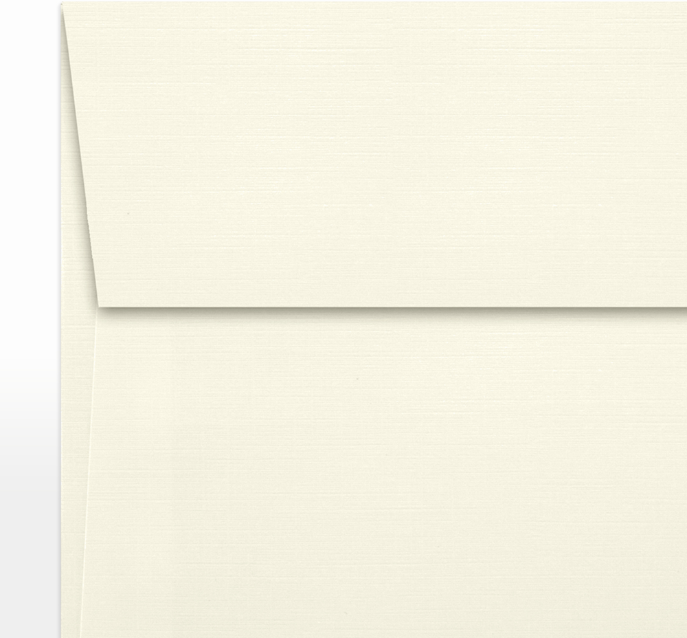 Natural Linen 32lb 5 x 5 Square Envelopes with Peel & Seal