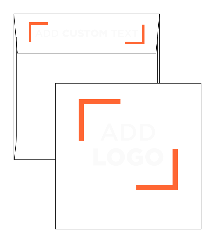 Seafoam Aqua Blue 32lb 5 1/4 x 5 1/4 Square Envelopes with Peel & Seal