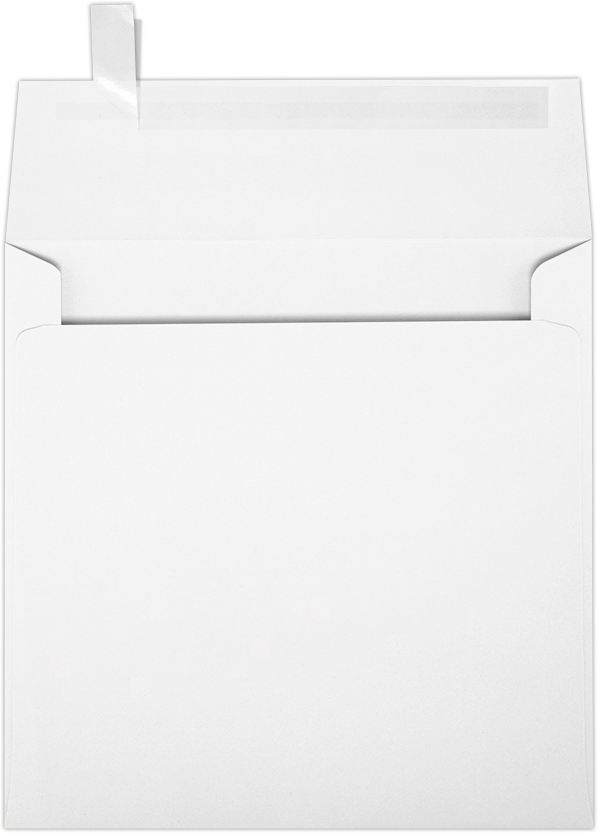 Premium White 32lb 5 1/2 x 5 1/2 Square Envelopes