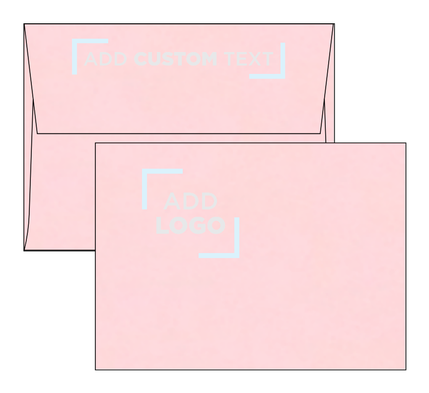 Baby Candy Pink 32lb A6 Invitation Envelopes (4 3/4 x 6 1/2) with Peel & Seal