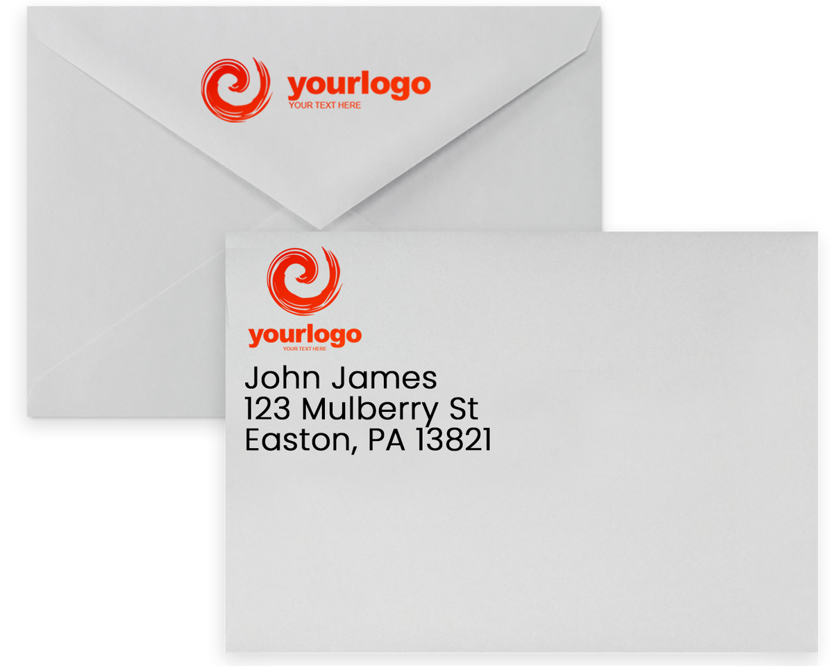 Pastel Gray 32lb Lee BAR V Flap Envelopes (5 1/4 x 7 1/4)