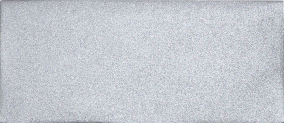 #10 Square Flap Envelopes (4 1/8 x 9 1/2) - Silver Metallic 32lb
