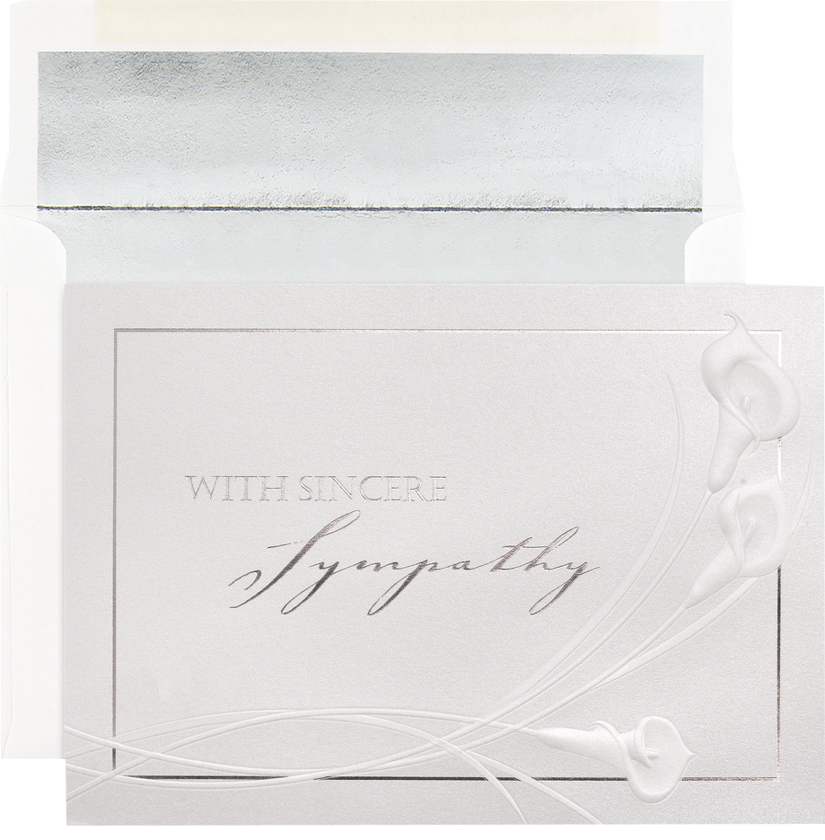 Expression of Sympathy Card Set - 25 Pack